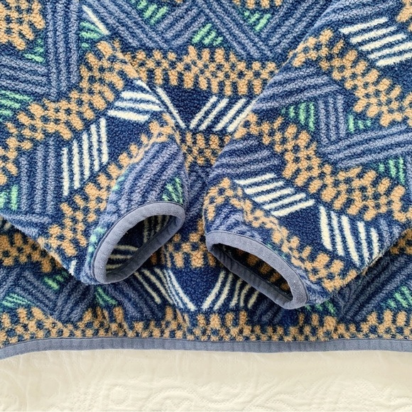 Patagonia Kids' Lightweight‎ Synchilla Snap-T Fleece Pullover, Cliffside Navy - Picture 4 of 5